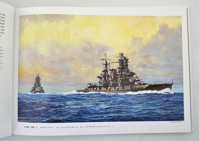 《团购:日本军舰画作选2册》
