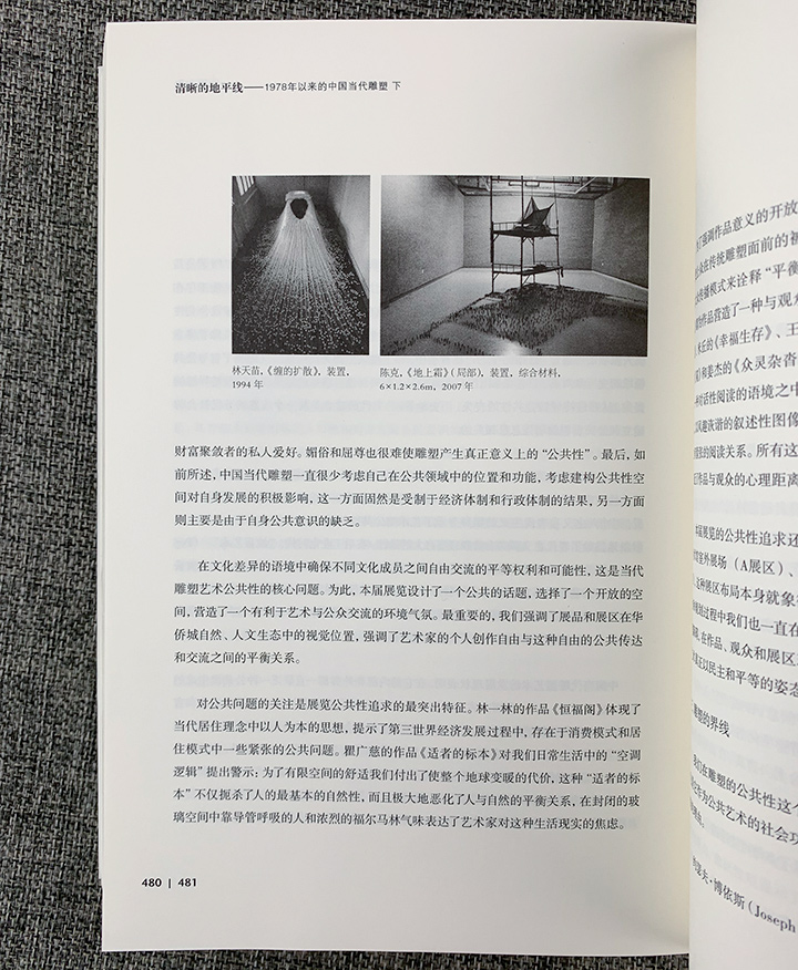 清晰的地平线:1978年以来的中国当代雕塑(上下册)