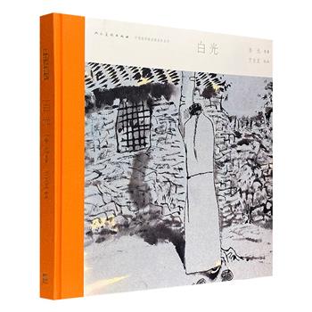 鲁迅小说连环画《白光》，著名画家贺友直绘制，曾获得第二届全国连环画评奖绘画一等奖，堪称鲁迅作品连环画中的经典作品，12开精装，布面书脊，装帧精良。