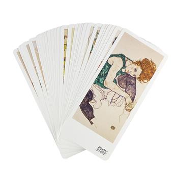 中图网文创！“埃贡·席勒系列”精美书签，全套30张。以奥地利著名画家埃贡·席勒的30幅肖像画作为主题制作。一套古朴雅致的案头小物，一次文化艺术的斑斓之旅。自用、收藏与馈赠皆为佳品。