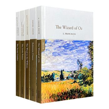 英文原版“果麦世界经典英文名著文库”5种：《鲁滨逊漂流记》《小王子》《秘密花园》《柳林风声》《绿野仙踪》。以上佳版为底本，呈现原汁原味的原著世界。