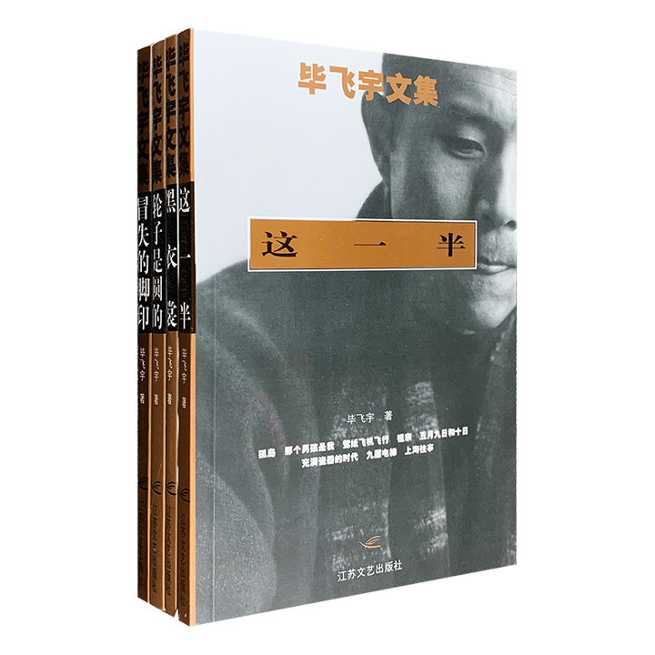 茅盾文学奖、鲁迅文学奖作家《毕飞宇文集》全4册，收录毕飞宇1991-2002年创作的重要中短篇小说，包括《上海往事》《雨天的棉花糖》《哺乳期的女人》《青衣》等44篇