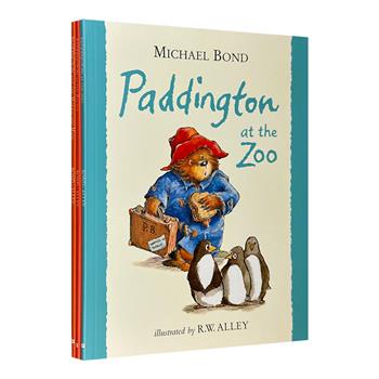 英文原版引进！“Paddington Classic Collection（小熊帕丁顿系列·园林篇）”全3册，享誉世界50多年的英国儿童文学经典故事。英国儿童文学作家迈克尔·邦德和插画家R.W.阿利联手打造。铜版纸全彩。