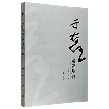 《于右任藏碑集锦》，收录书法大师于右任1938年捐献给西安碑林的碑拓近二百幅，主要为北魏墓志。大8开本，画幅辽阔，辅以解说文字，是珍贵的碑刻收藏资料。