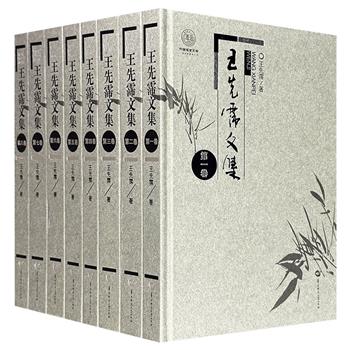 《王先霈文集》全8卷，16开精装，总达300余万字，重约11斤，收录著名文艺理论家王先霈的文学理论经典论著、评论文章、散文随笔，不仅全面介绍西方文学理论，更注重总结中国古代理论资源，具有较高的学术价值。