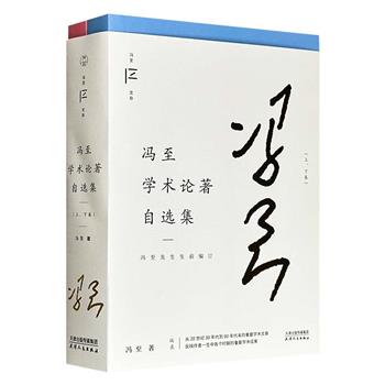 豆瓣9.2分《冯至学术论著自选集》全2册，共60余万字，收录冯至从20世纪30年代到80年代末的重要学术文章，彰显出其作为学者兼诗人的独特气度，堪称一代学人思想历程的缩影。