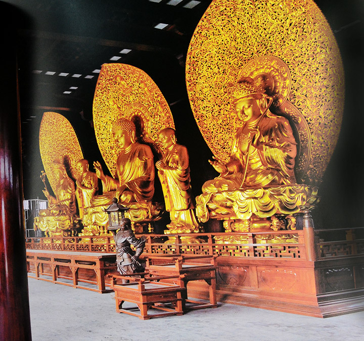 上海静安寺佛像图片