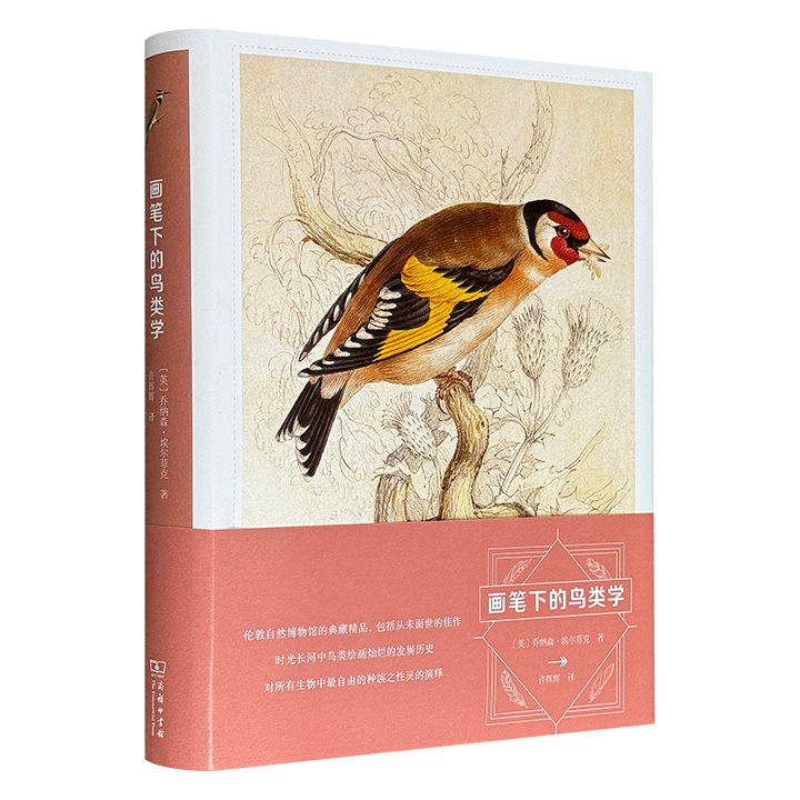 豆瓣9.4高分！商务印书馆《画笔下的鸟类学》，16开精装，全彩特种纸，近400页，伦敦自然博物馆200余幅典藏画作+53位博物大家的传世文字，欣赏博物学中的艺术，感受艺术里的历史，阅读历史上的博物学。