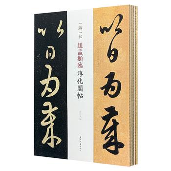 上海辞书“一碑一帖”系列5册，大8开特种纸，高清精印，古趣盎然，名家临书与原碑原帖对照，展现董其昌、梁巘、赵孟頫3位书法大家的碑帖风貌。