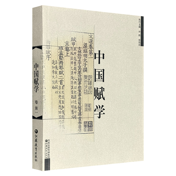 市面稀见！超低价18元！《中国赋学》第一卷，2007年出版，汇集赵逵夫、简宗梧、万光治、康达维、谷口洋等中外学者的专题论文，兼具历史纵深与跨文化视野，对赋体文学的起源、流变及历代名家名作进行了深入剖析。