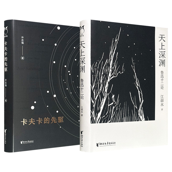 超低价17.8元！“批评家”系列2册精装：《天上深渊：鲁迅十二论》/《卡夫卡的先驱》任选，一部深入鲁迅的小说、散文、旧诗与话语困境，一部游走于卡夫卡、博尔赫斯等20世纪欧美文学巨匠间，均为重拾经典阅读的绝佳向导。